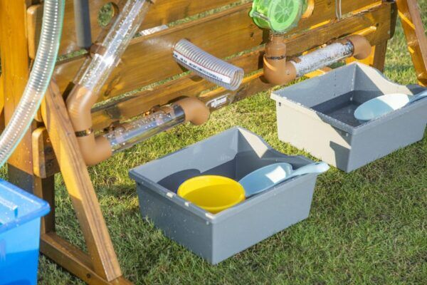 Buitenmuur Waterspeelbord