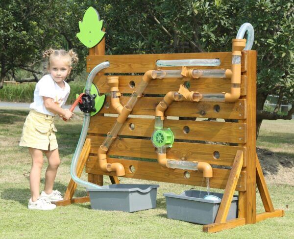 Buitenmuur Waterspeelbord