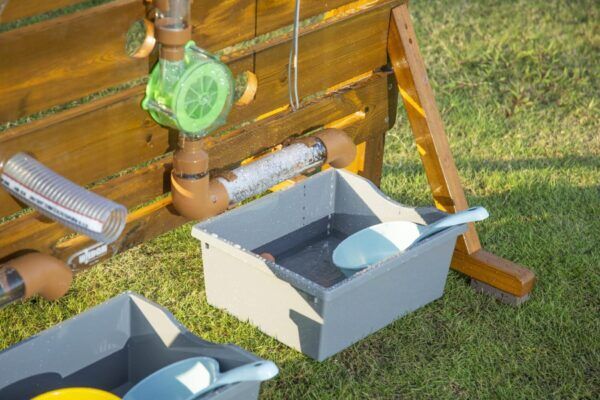 Buitenmuur Waterspeelbord