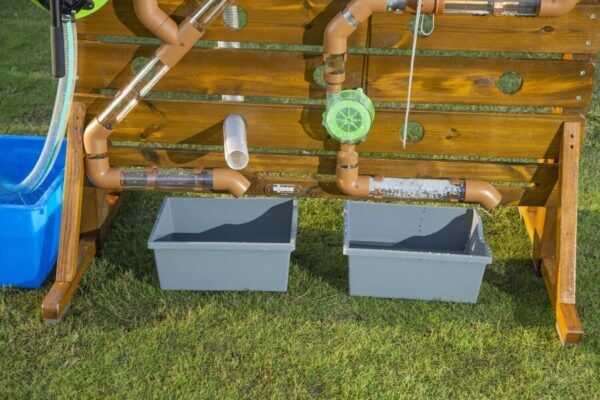 Buitenmuur Waterspeelbord