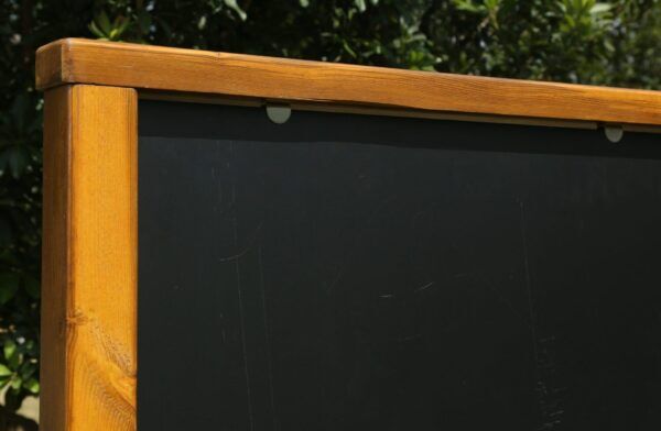 Stevig Krijtbord 2-zijdig voor Buiten