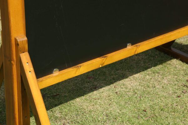 Stevig Krijtbord 2-zijdig voor Buiten