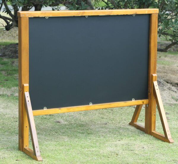 Stevig Krijtbord 2-zijdig voor Buiten