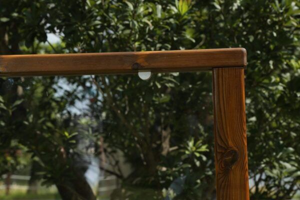 Transparante Schildersezel 2-zijdig voor Buiten