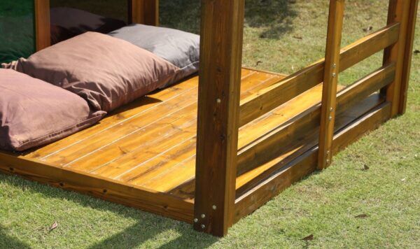 Acrylglas Regenbooghuis Buiten