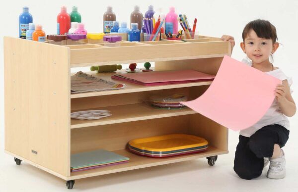 Verrijdbare Knutselwagen