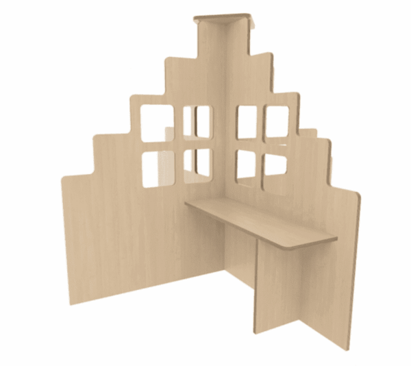 Roomdivider X-Model Huis – Berken