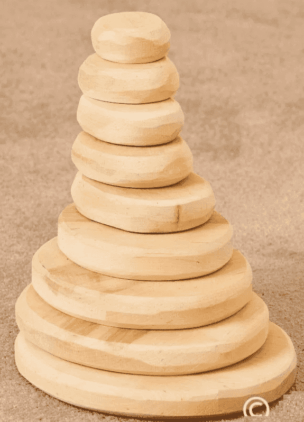 REUSACHTIGE NATUURLIJKE STAPELAAR