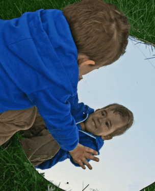 Ronde Spiegel voor Buiten
