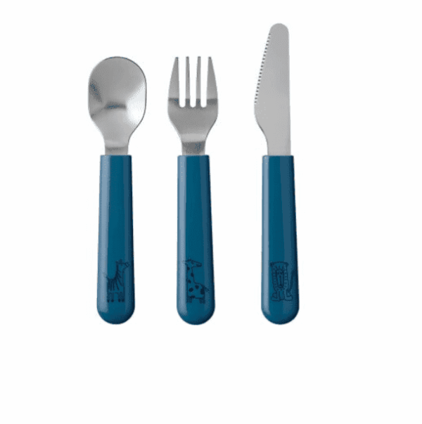 Kinderbestekset Mepal Mio 3-delig – deep blue