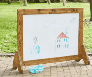 Dubbelzijdig Whiteboard Buiten