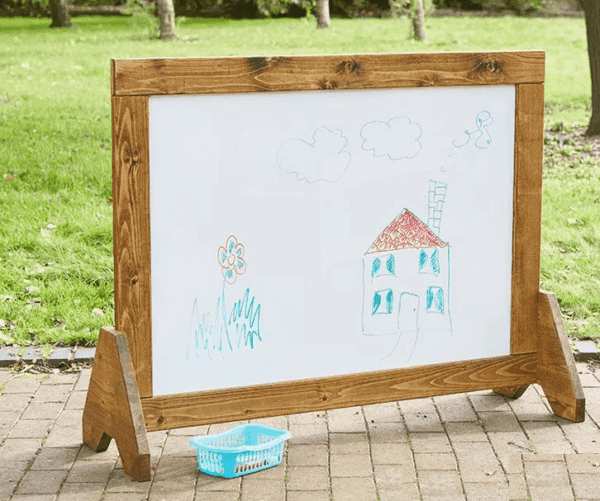 Dubbelzijdig Whiteboard Buiten