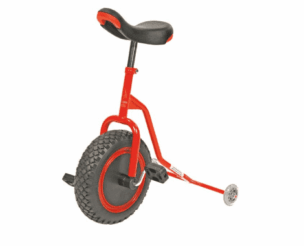 Eénwieler – Balanswiel Rood