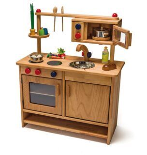 Houten Speelkeuken – Beuken – 73,5 x 90 x 32 cm