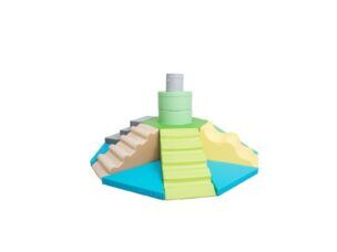 Bijzondere Klimset – Kruipeiland B290 x H120 cm foto 2