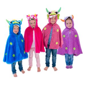 Kinder verkleedset - Monsters Kostuum 4 stuks