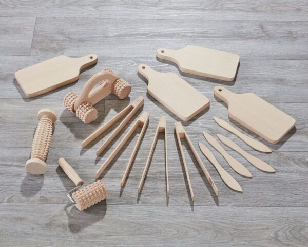 Natuurlijke Deegset – 15 stuks