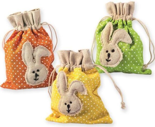 Schattige Konijnenzakjes – Paaszakjes in Kleur