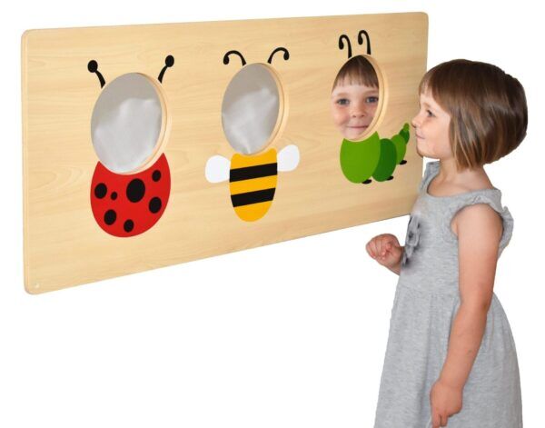 Wandbord Spiegels – Insecten