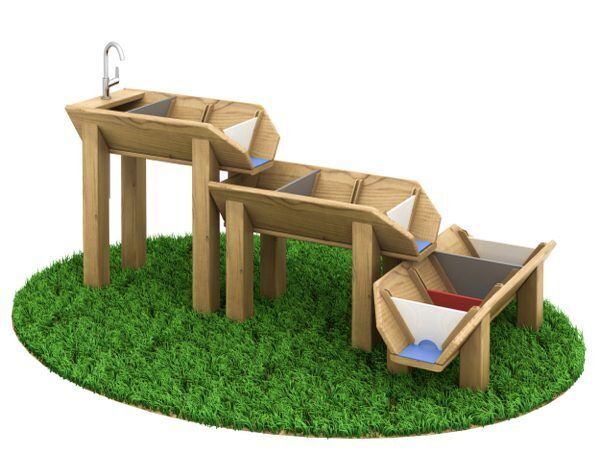 Waterbaan – Stuwdam – 3 delig