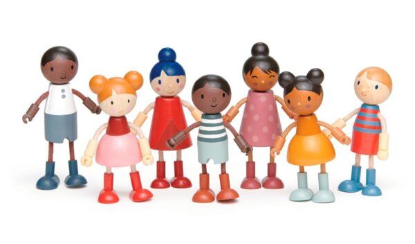 Tender Leaf Houten Poppenhuisfamilie