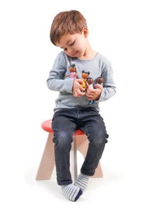 Tender Leaf Houten Poppenhuisfamilie foto 2