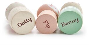 Tender Leaf Houten Popjes – Konijnenfamilie foto 2