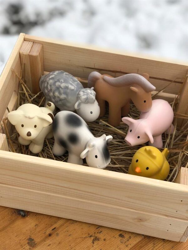 Tikiri My First Farm Animals Set 12 stuks – 0+ jaar