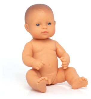 Miniland Pop Europese Jongen – 32 cm