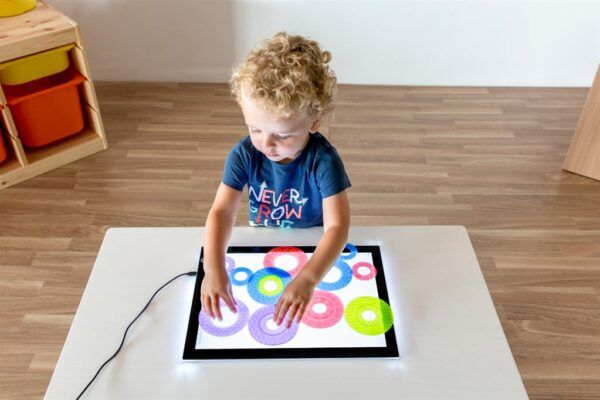 Match Kleurringen voor LED Licht tablet