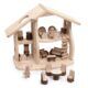 Guidecraft Natuurlijke Houten Poppenhuis Set