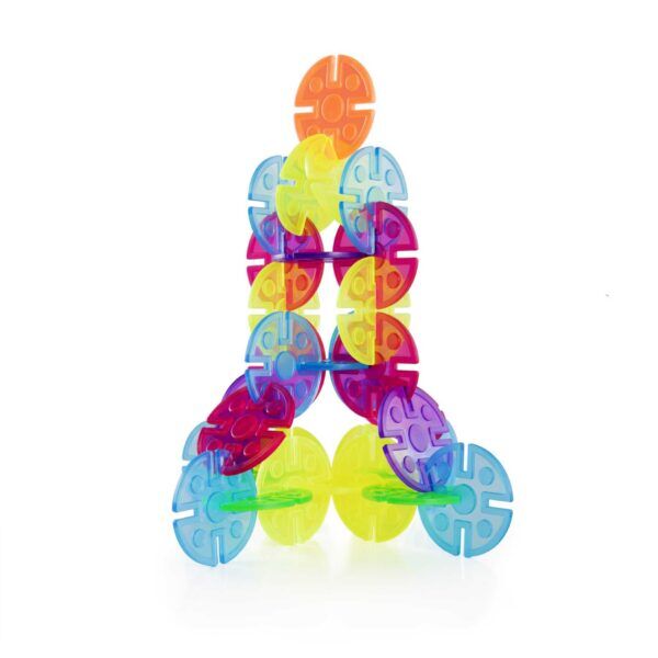 Guidecraft Interlox Schijven – 96 stuks