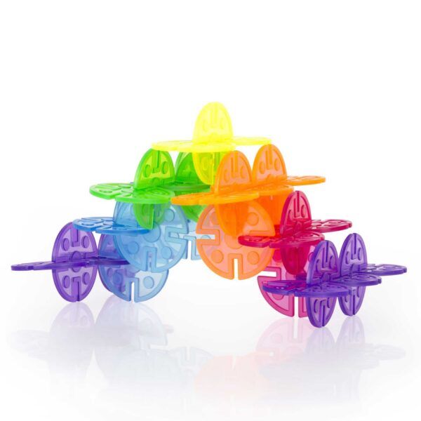 Guidecraft Interlox Schijven – 96 stuks