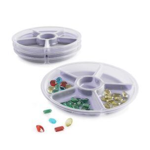 Guidecraft Loose Parts Sorteerbakken – Set van 4 – Doorzichtig