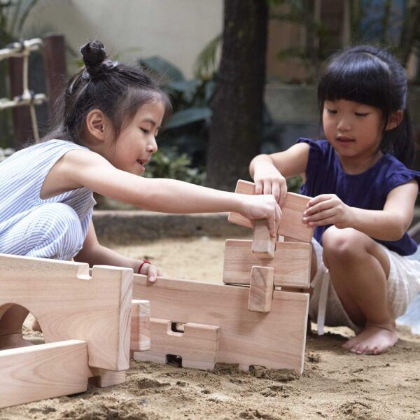 Guidecraft Notch blokken – Set 89 stuks.