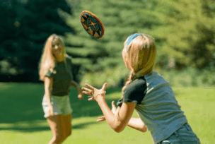 MayaFlya Fairtrade Sport Frisbee foto 2