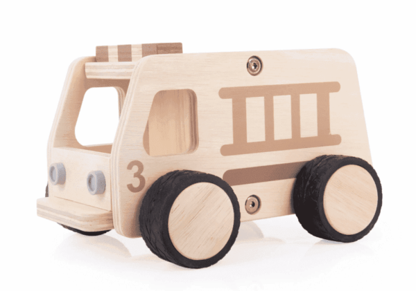 Guidecraft Houten Brandweerwagen