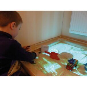 Lichtgevende zandbak 84 x 70 x 18 cm foto 2