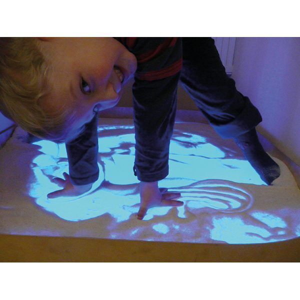 Lichtgevende zandbak 84 x 70 x 18 cm