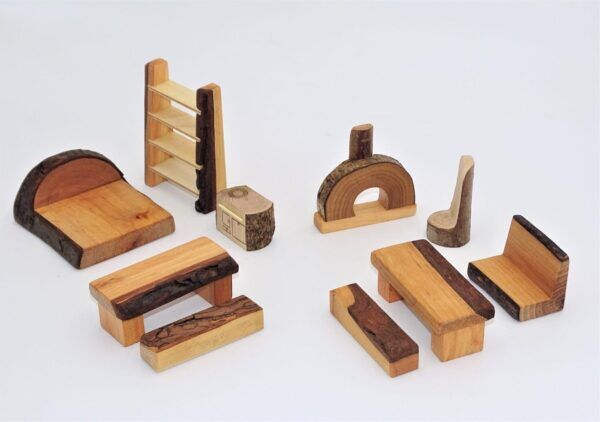 Woods Boomblokken Tiny House Meubelset