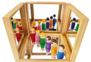 Bauspiel Spiegelblad – 4 stuks