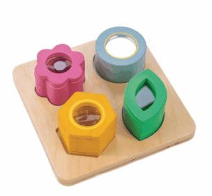 Tender Leaf Houten Blokken – Vormen en Kijken