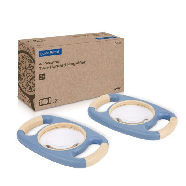 Guidecraft Tweehandige vergrootglas-set van 2