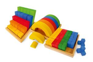 Bauspiel Junior Bouwset Groot – 72-delig