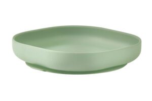 Beaba siliconen bord met zuignap sage green - groen
