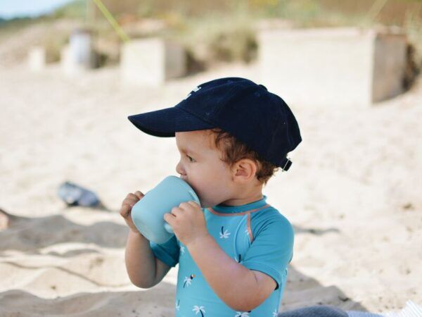 Beaba siliconen leerbeker blue – blauw