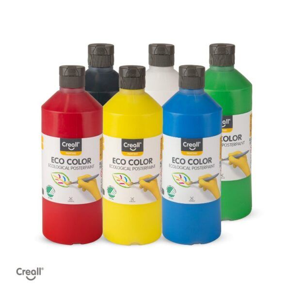 Creall Plakkaatverf Eco Color – 6 x 500 ml