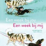 kinderboek een week bij jou een week bij mij