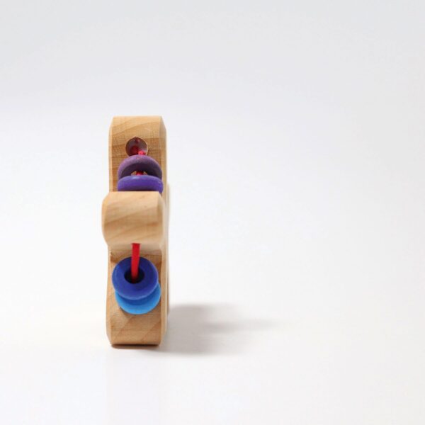 Grimms Houten Rammelaar Regenboogster