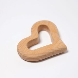 Grimms Houten Hart – Glad Grijpspeeltje foto 2